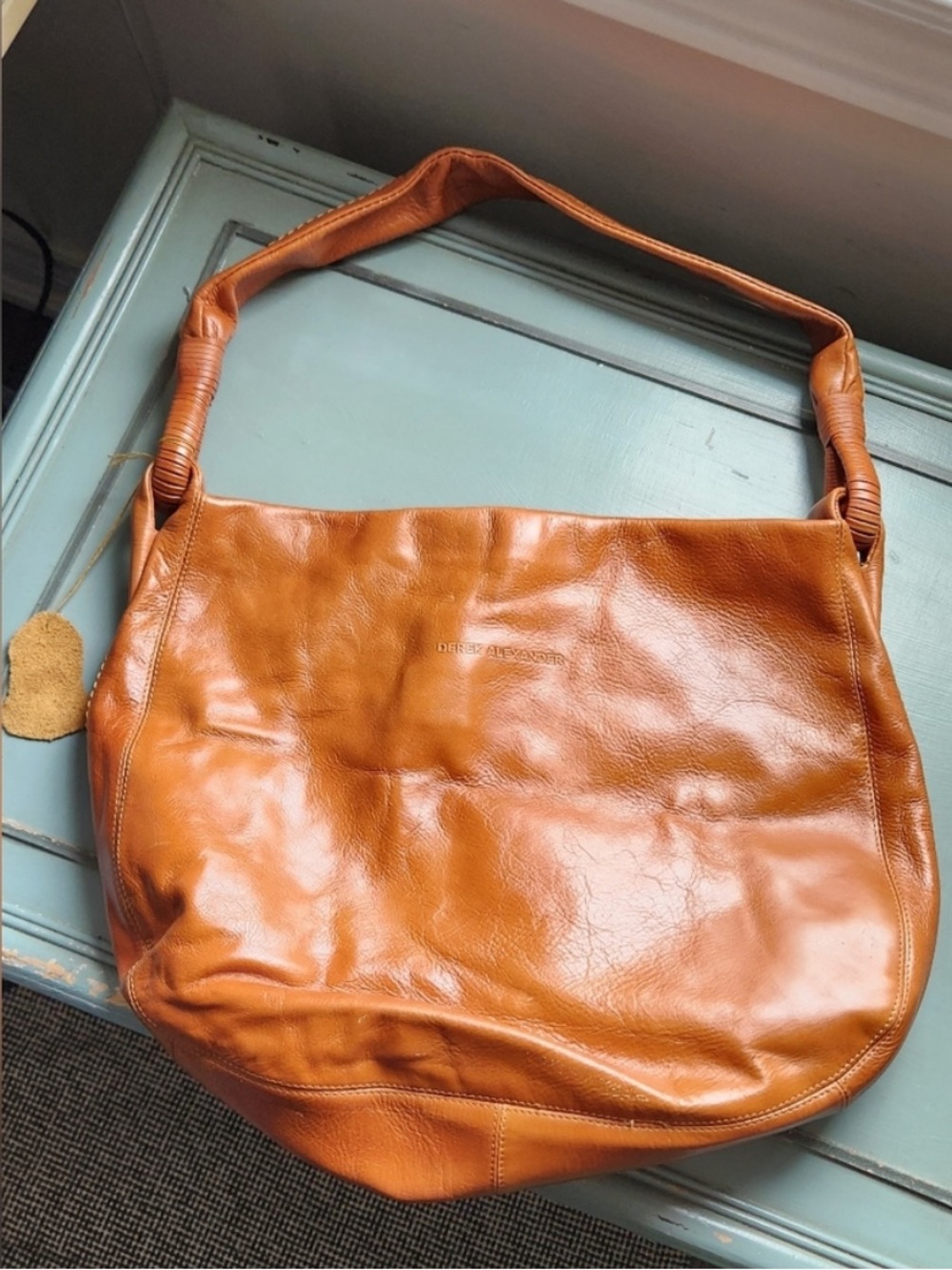 🍁 Derek Alexander Cognac leather bag